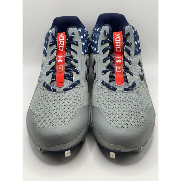 NWOB Under Armour Yard‎ MT Cleats Size 16 D Honor Remember Respect 3024384-100 main image 5